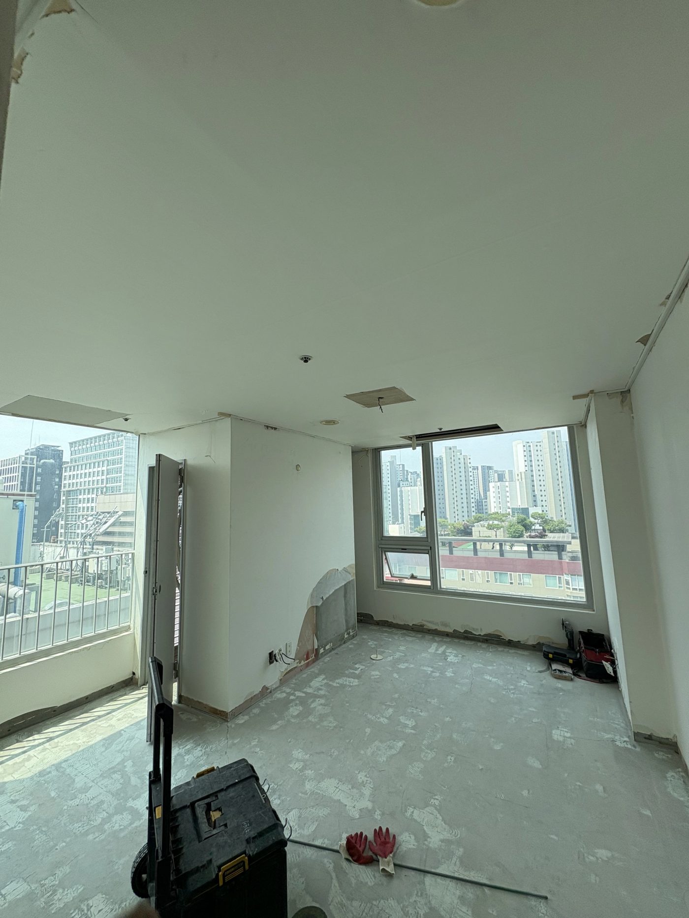 역삼동 HVAC 오피스텔 리모델링 세대 내부 철거 후 시공 전 모습